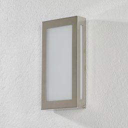 CMD LED outdoor wall light Aqua Rain Mini, stainless steel