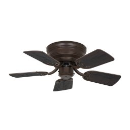 CasaFan Classic Flat III bronze ceiling fan, Ø 75 cm