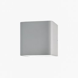 Egger Licht EGG DLS Gino wall light, white, 3,000 K, 10x10 cm, dimmable