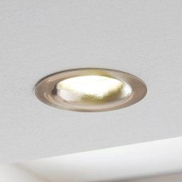 EGLO Saliceto downlight round rigid 2,700 K nickel
