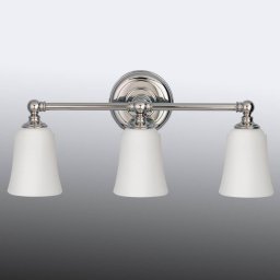 FEISS Huguenot Lake bathroom wall light, 3-bulb