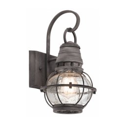 KICHLER Beautifully designed Bridge Point wall lantern