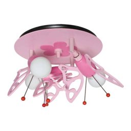 Elobra Butterfly ceiling light for a child’s room, 3-bulb
