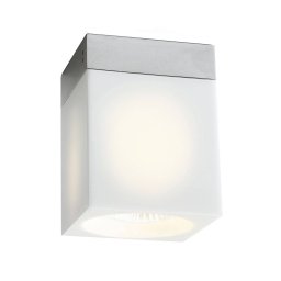 Fabbian Cubetto ceiling light 1-bulb white