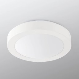 FARO BARCELONA Logos bathroom ceiling light, Ø 27 cm, white