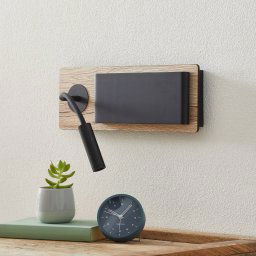 FARO BARCELONA Mood wall light, indirect light with reading lamp