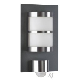 Albert Leuchten Adonia outdoor wall light, anthracite, motion detector