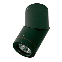 Albert Leuchten Soleo spotlight, black, IP44, swivelling, aluminium