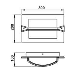 Albert Leuchten Country-style Ällin outdoor wall light, brown