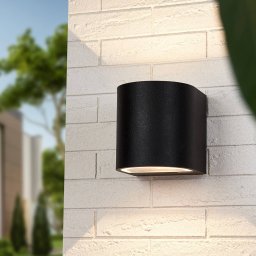 Albert Leuchten Lenis wall lamp wide/wide light emission black