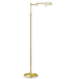 Knapstein Chosen LED floor lamp FINN matt brass