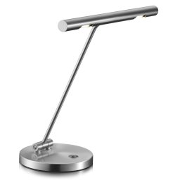 Knapstein Smart LED table lamp Glimmer, nickel