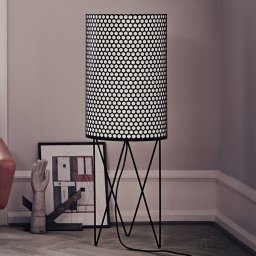 GUBI Pedrera PD2 floor lamp with dimmer, black
