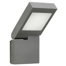 Albert Leuchten LED wall light 0111, swivelling head, anthracite