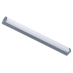 G & L Handels GmbH 512 LED mirror light, 4,000 K, 88 cm, silver
