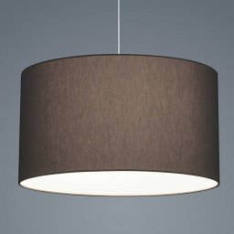 Helestra Certo pendant lamp cylinder 1-bulb, anthracite