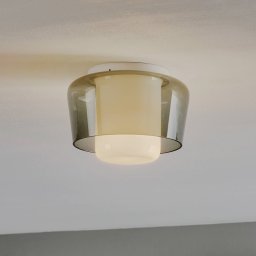 Helestra Ceiling light Canio with double glass