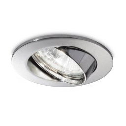 Ideallux Swing downlight round, GU10 pivotable, chrome