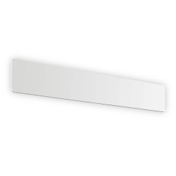 Ideallux Zig Zag LED wall light, white, width 53 cm