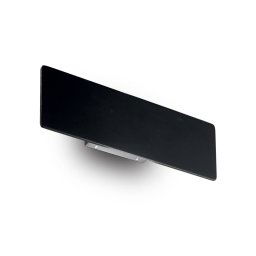 Ideallux Zig Zag LED wall light, black, width 29 cm