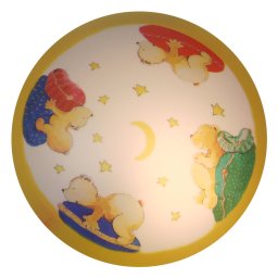 Niermann Standby Berni the Bear ceiling lamp for a child's bedroom