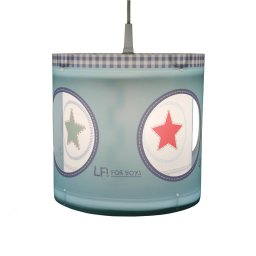 Niermann Standby Lief for Boys rotating pendant light in blue