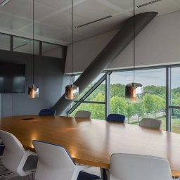 SLV Pantilo 20 pendant light, Ø 20 cm, chrome