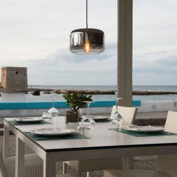 SLV Pantilo 28 pendant light, Ø 28 cm, chrome