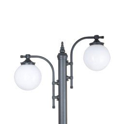 K.S. Verlichting Lamp post Madeira 2-bulb anthracite