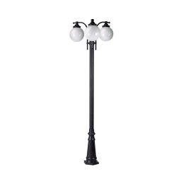K.S. Verlichting Lamp post Madeira 3-bulb anthracite