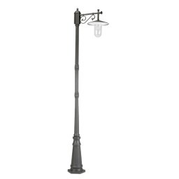 K.S. Verlichting Louvre lamp post grey/matt