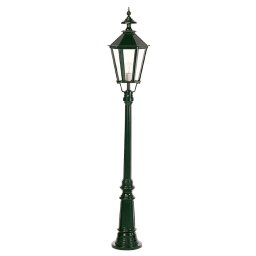 K.S. Verlichting Dublin lamp post made of die-cast aluminium, black