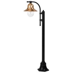 K.S. Verlichting TOSCANE 1-bulb lamp post 150 cm, black