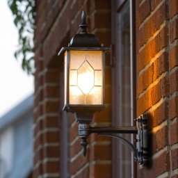 Konstsmide Milano outdoor wall light, standing lantern