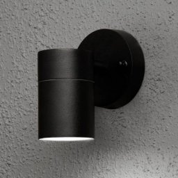 Konstsmide Modena outdoor wall light, 1-bulb, black