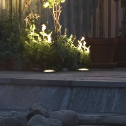 Konstsmide GROUND SPOT deck light, round