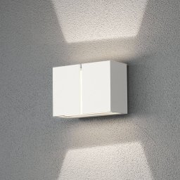 Konstsmide Pavia LED outdoor wall light, white