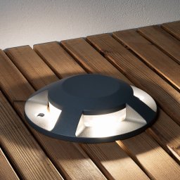 Konstsmide 7878-370 LED surface-mounted floor light, 4-bulb