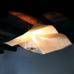 Knikerboker Crash gold leaf hanging light