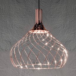 Stilnovo Cage look - Mongolfier_P2 LED pendant light