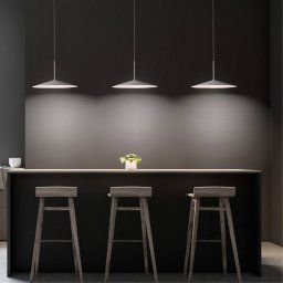 Linea Light Poe Plus LED hanging light, white