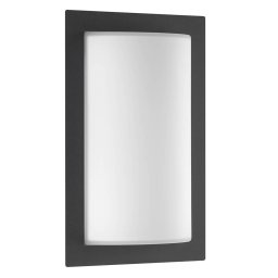 LCD Luis outdoor wall light, graphite, motion detector