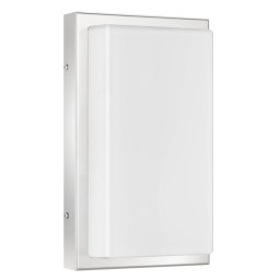 LCD Julea outdoor wall light, stainless steel, motion detector