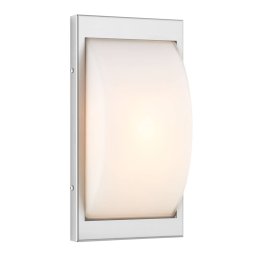 LCD LED outdoor wall light 068LED, stainless steel, 33 cm, IP44