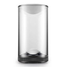 Lumina EVA LED table lamp 3,000K base black Ø18cm