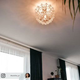 Markslöjd Rosendal ceiling light diameter 48 cm gold