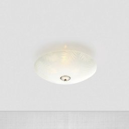 Markslöjd Blad ceiling light, glass, Ø 35 cm