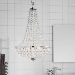 Markslöjd Gransö chandelier for the bathroom, Ø 40 cm