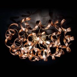 Metallux Graceful Copper ceiling light, copper
