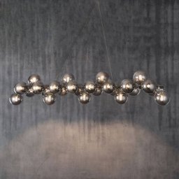 Maytoni Dallas hanging light, chrome
